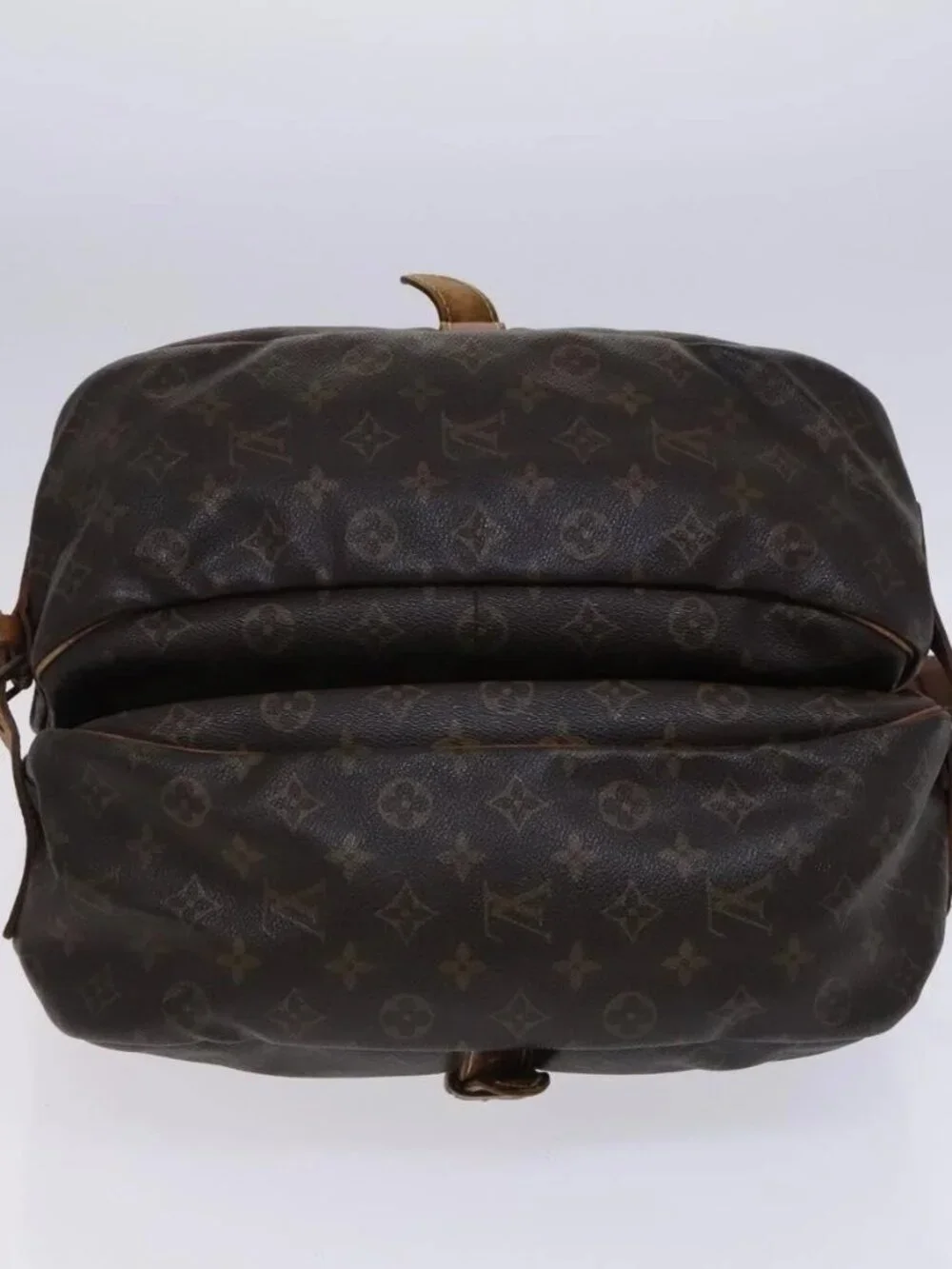 LOUIS VUITTON Monogram Saumur 35 Shoulder Bag M42254 LV Auth hk2284 - Picture 5 of 15